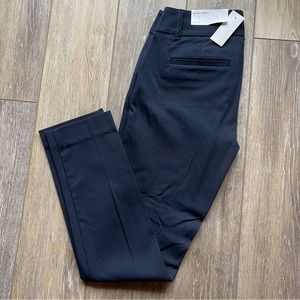Loft NWT skinny ankle navy dress pant